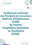 Livret officiel Conférence PCME CHSP