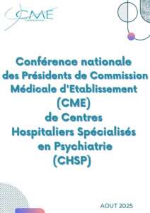 Livret officiel Conférence PCME CHSP